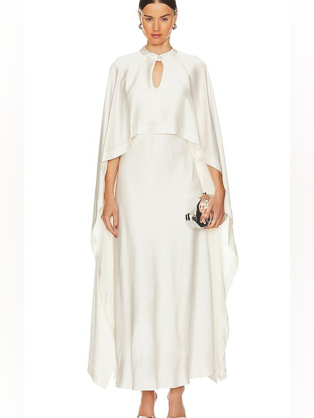 Simkhai Bridal Amory caped gown Dress